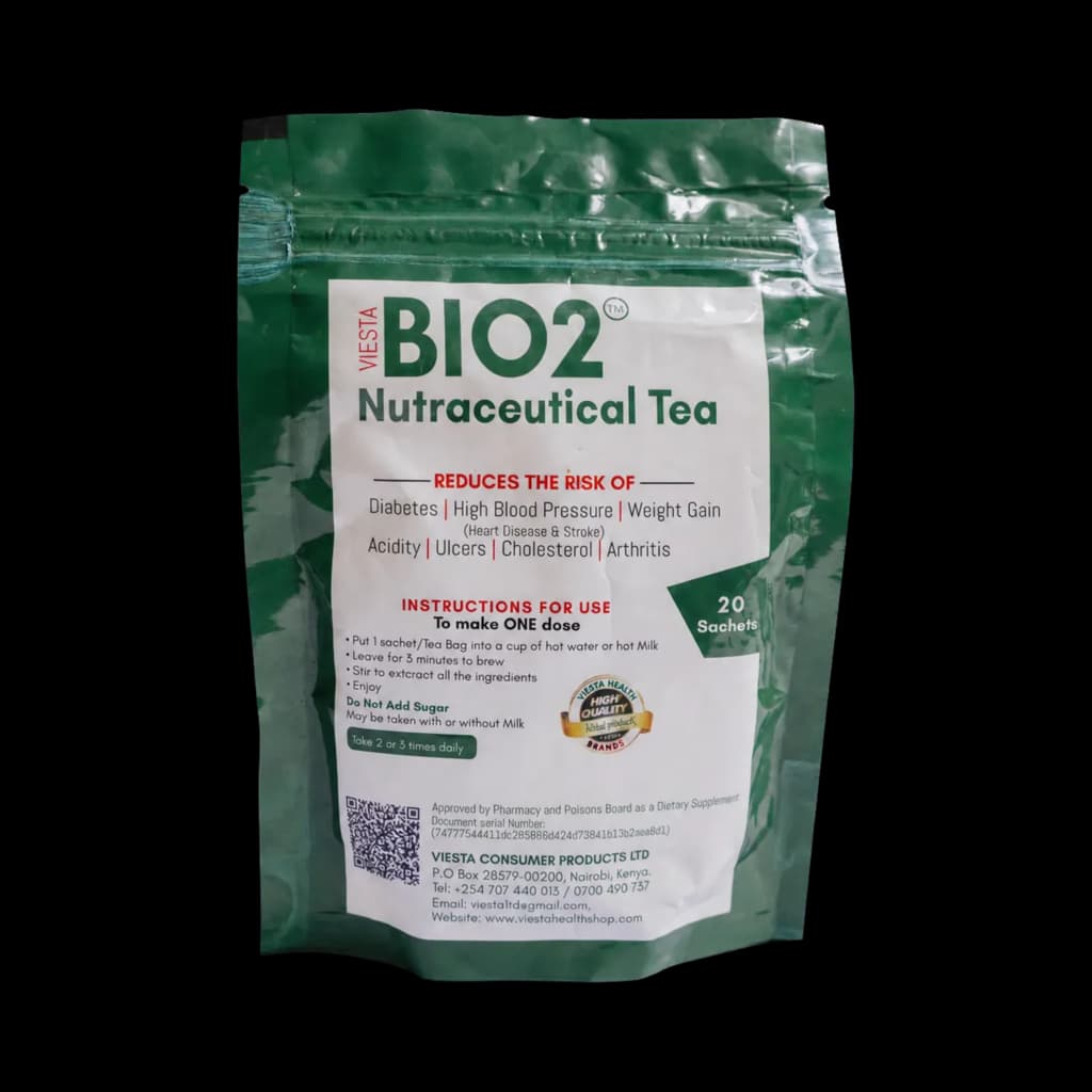 Bio2 Nutraceutical Tea product packaging